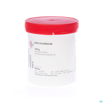 Potassium chlorure vrac    250g fag