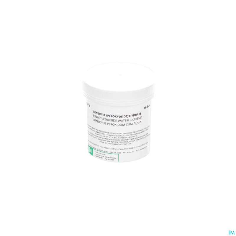 Benzoyle peroxyde hydrate 75%    100g certa