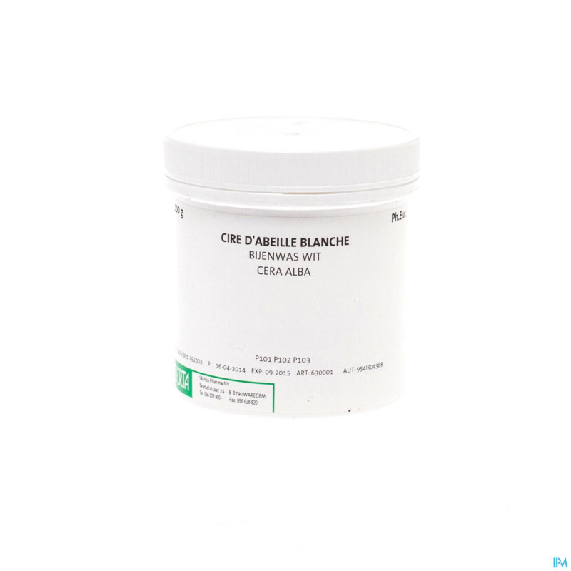 Cire abeille blanche vrac    100g certa