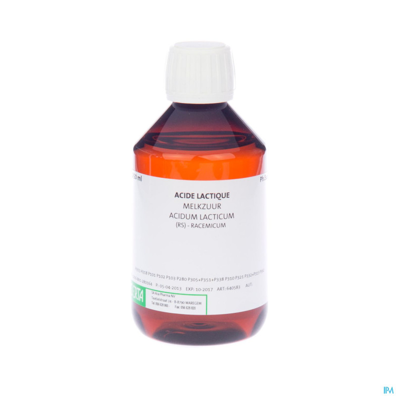 Acide lactique dl vrac    250ml aca