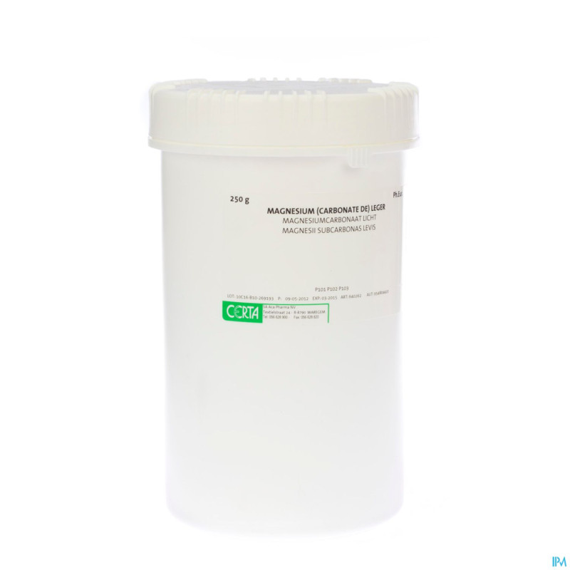 Mg carbonate leger    250g aca
