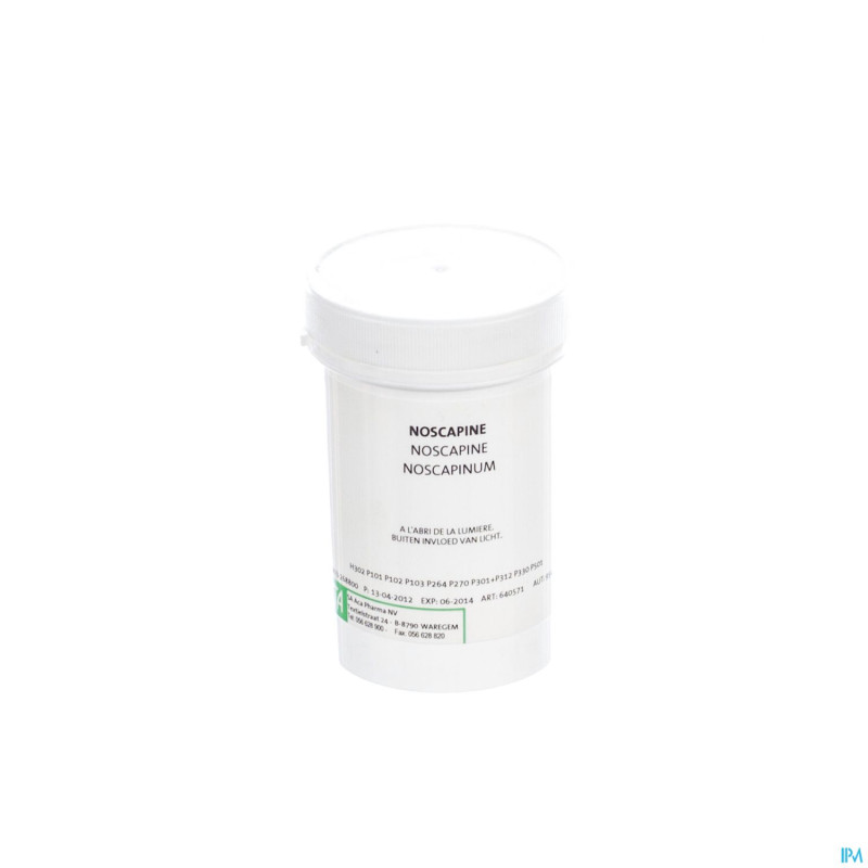 Noscapine vrac    5g aca