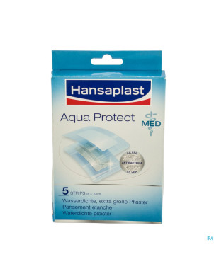 Hansaplast med aqua protect 80x100mm