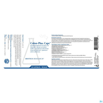 Colon plus biotics    caps 120