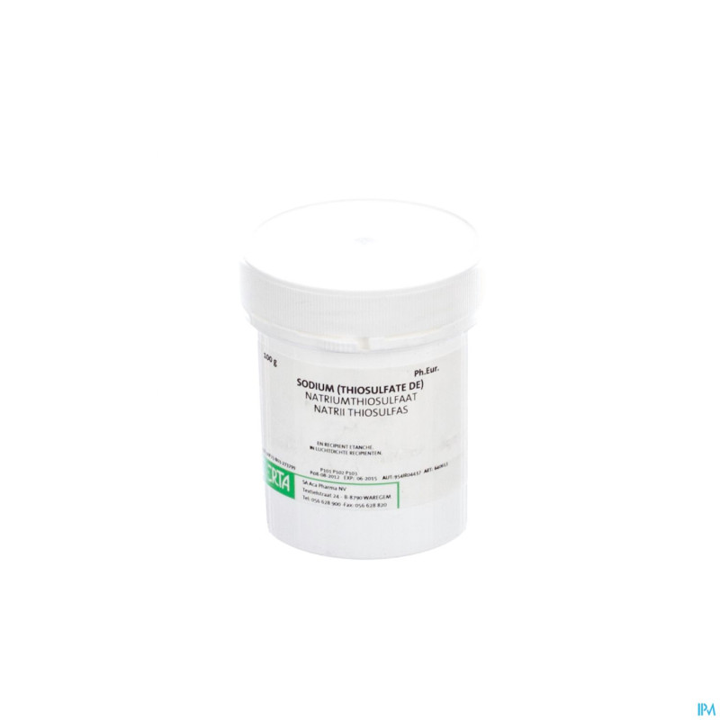 Na thiosulfate 5h2o    100g aca