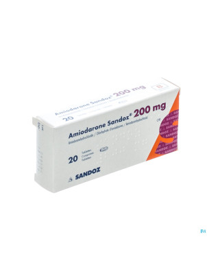 Amiodarone sandoz comp sec  20 x 200 mg