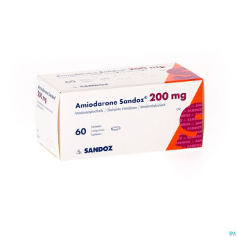 Amiodarone sandoz comp sec  60 x 200 mg