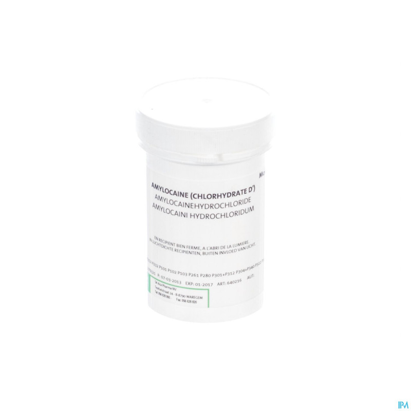 Amylocaine hcl pdr    10g certa