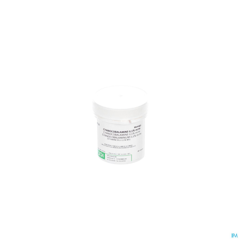 Cyanocobalamine vrac 0,1% trit    25g aca