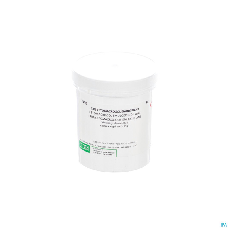 Cire cetomacrogol emuls. emulgade 1000ni  250g aca