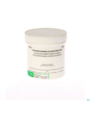 Pseudoephedrine hcl pdr    100g certa