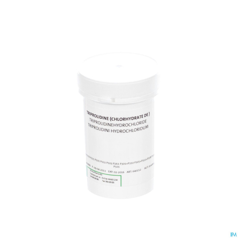Triprolidine hcl 1h2o    1g certa