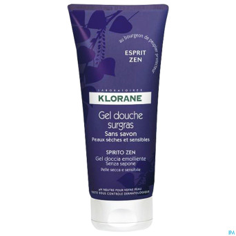 Klorane gel douche esprit zen 200ml