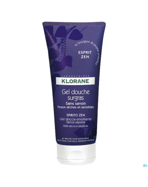 Klorane gel douche esprit zen 200ml