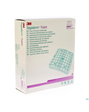 3m foam dressing    8,8x 8,8cm 10 90604