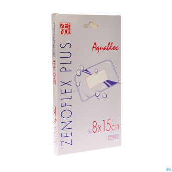 Zenoflex plus  8x15cm 5 pansement steril wtp