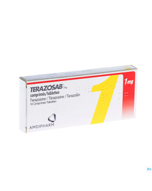 Terazosab comp 10 x  1 mg