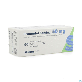 Tramadol  50 sandoz caps  60 x  50 mg