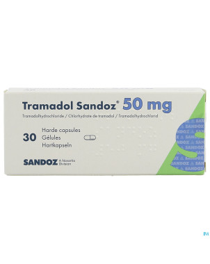 Tramadol  50 sandoz caps  30 x  50 mg