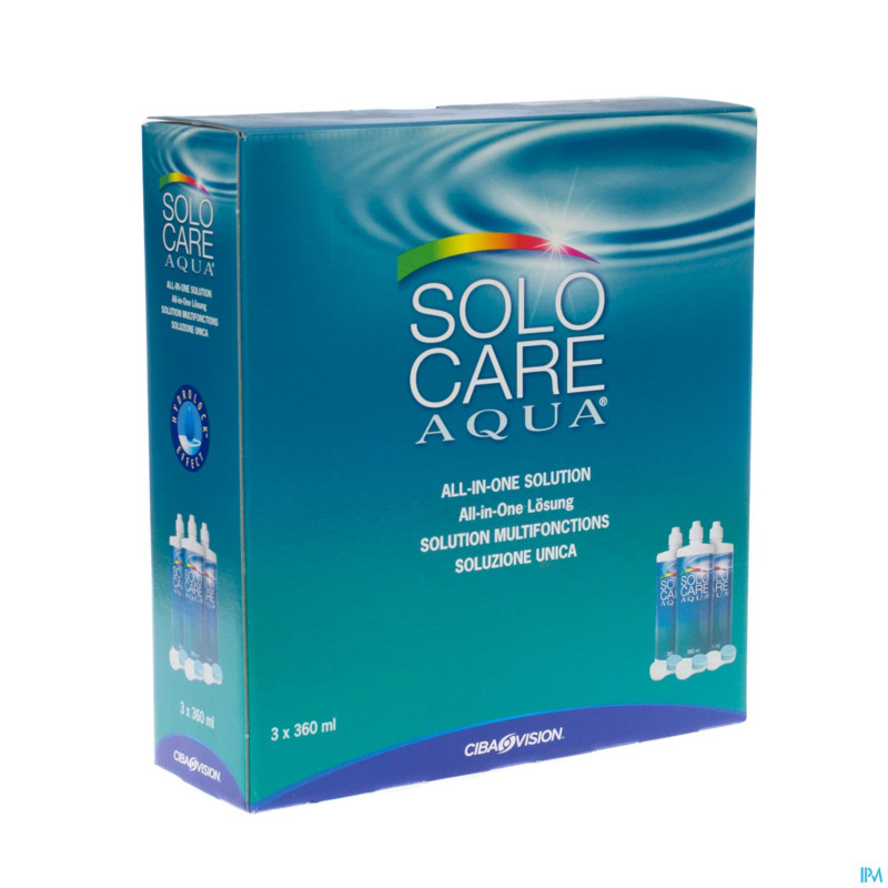 Solocare aqua multipack    3x360ml