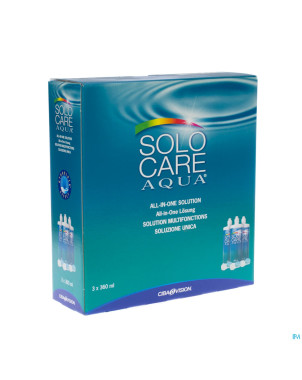 Solocare aqua multipack    3x360ml