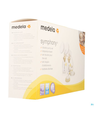 Medela set symphony double tire lait