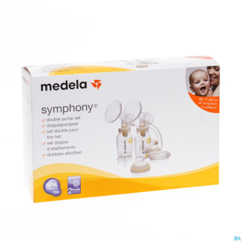 Medela set symphony double tire lait