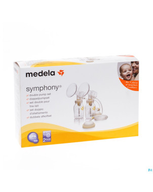 Medela set symphony double tire lait