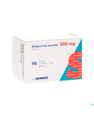Allopurinol sandoz 300mg tabl  90