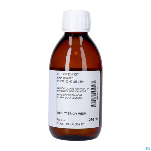 Triglycerides chaine moyenne 250ml febelcare