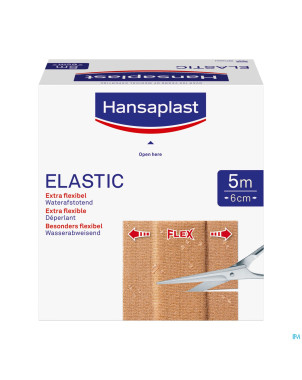 Hansaplast med elastic family pack 5mx6cm