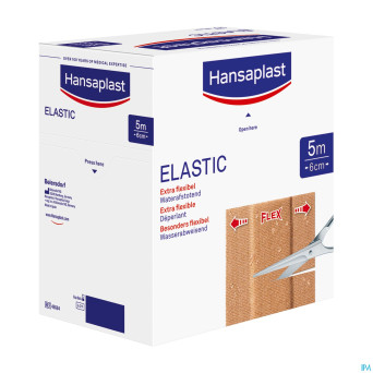 Hansaplast med elastic family pack 5mx6cm