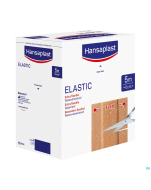 Hansaplast med elastic family pack 5mx6cm