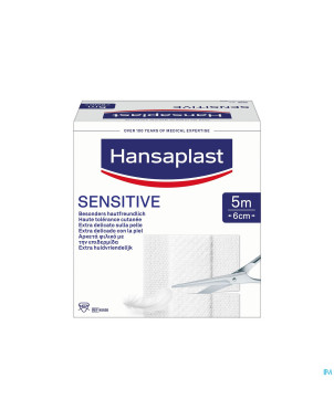 Hansaplast med soft peau sens. family pack 5mx6cm