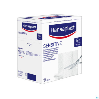Hansaplast med soft peau sens. family pack 5mx6cm