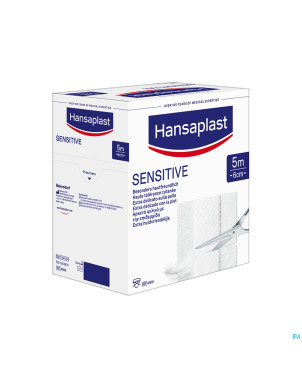 Hansaplast med soft peau sens. family pack 5mx6cm