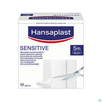 Hansaplast med soft peau sens. family pack 5mx6cm