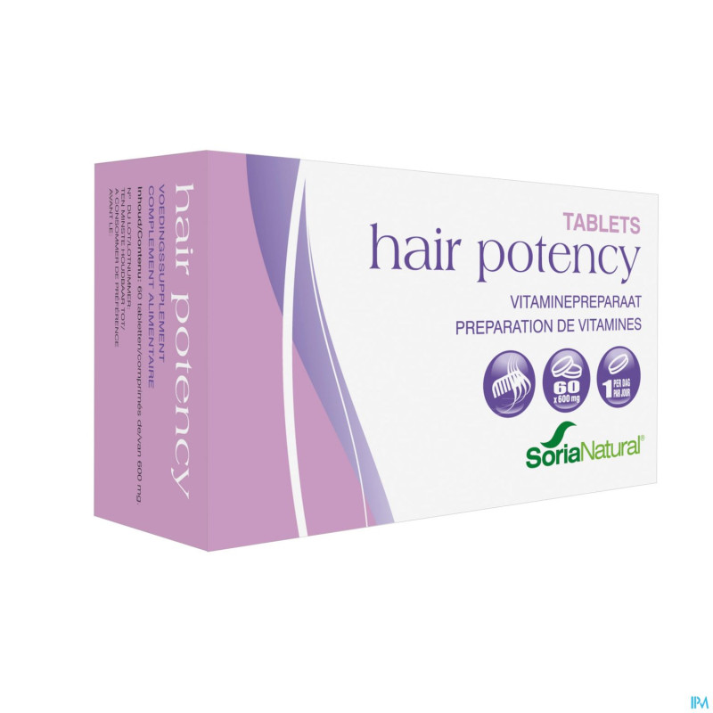 Soria hair potency    tabl 60
