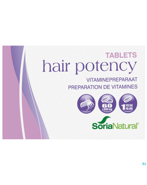 Soria hair potency    tabl 60