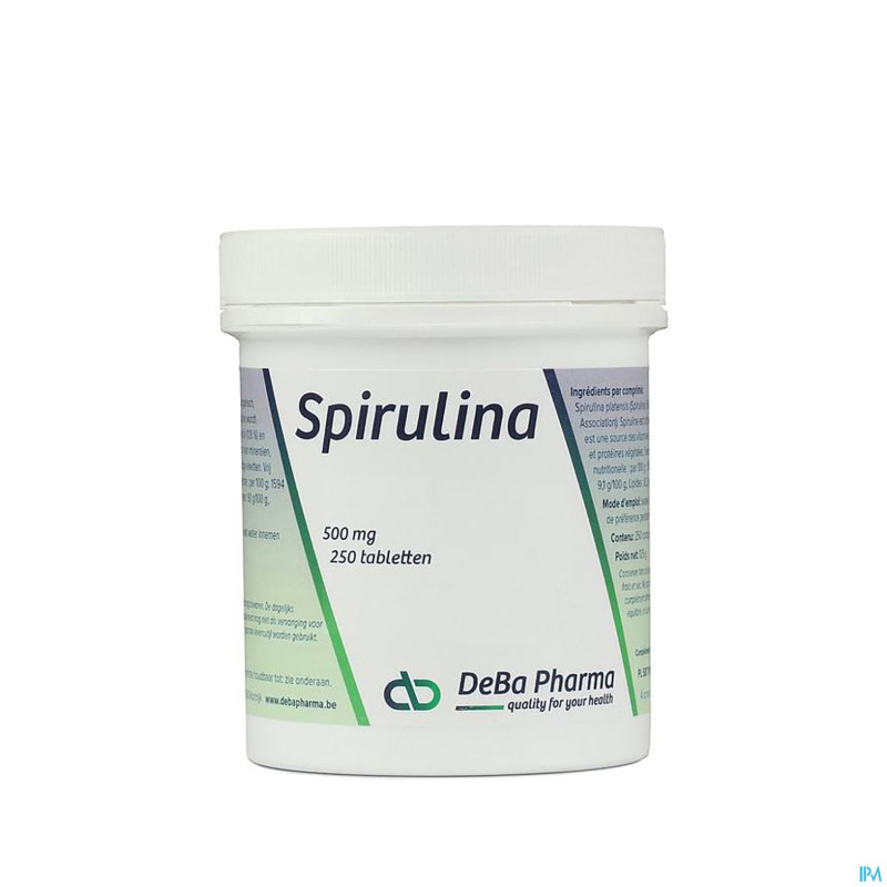 Spirulina    comp  250x500mg    deba
