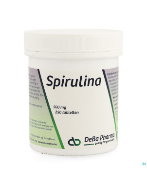 Spirulina    comp  250x500mg    deba