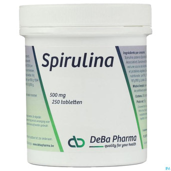 Spirulina    comp  250x500mg    deba