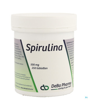 Spirulina    comp  250x500mg    deba
