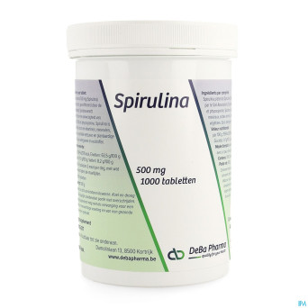 Spirulina    comp 1000x500mg    deba