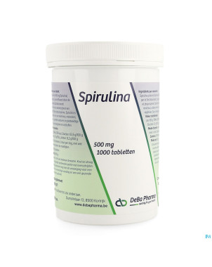 Spirulina    comp 1000x500mg    deba