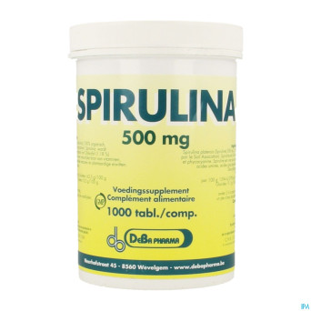 Spirulina    comp 1000x500mg    deba