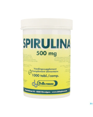 Spirulina    comp 1000x500mg    deba