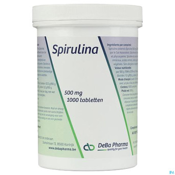 Spirulina    comp 1000x500mg    deba