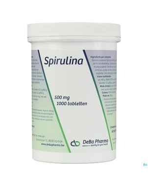 Spirulina    comp 1000x500mg    deba