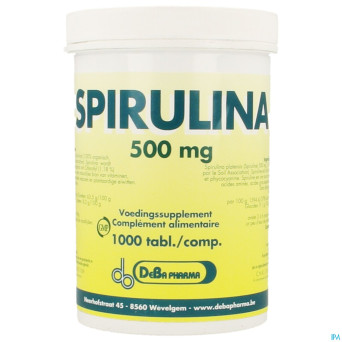 Spirulina    comp 1000x500mg    deba